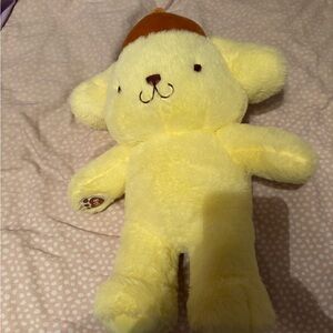 Yellow Build A Bear Hello Kitty Dog Toy